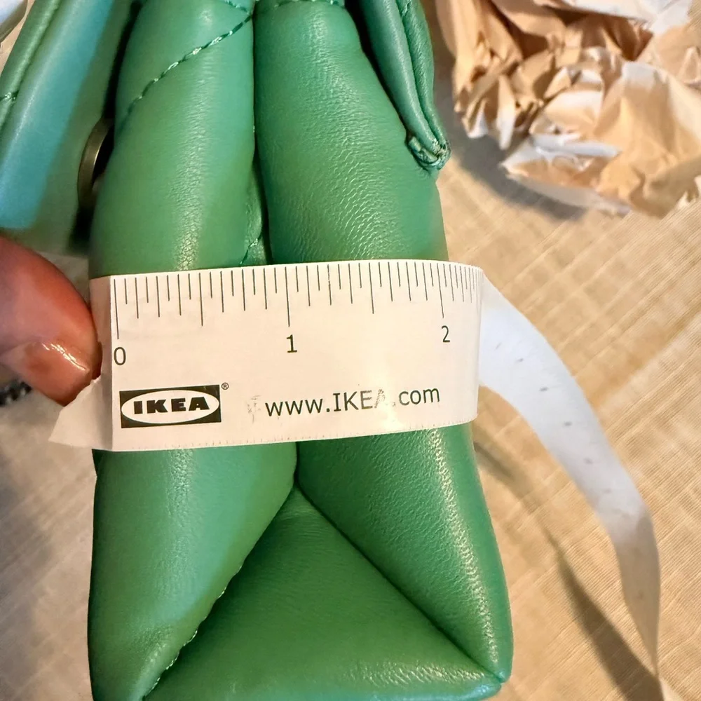 New - Kurt Geiger pale green Kensington long Shoulder/Crossbody Bag - Picture 10 of 15